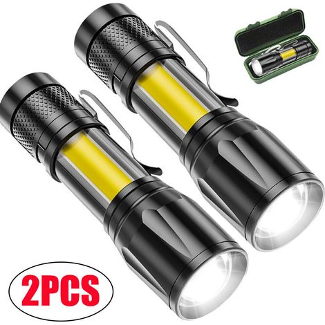 Ultrahelle, per USB wiederaufladbare LED-Taschenlampe