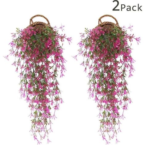 Plante verte artificielle lierre 78 cm Lot de 2 Feuilles en plastique réalistes Décoration intérieure et extérieure pour événements (1/5)