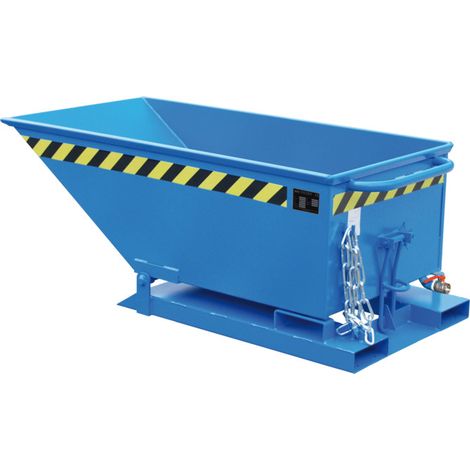 Bauer Südlohn Benne basculante à copeaux SKN 250, laquée, bleu clair