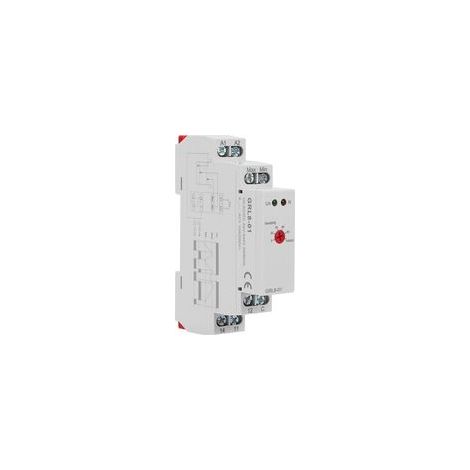 Relais de Contrôle Niveau Liquide, Contrôleur de Niveau d'Eau GRL8 01, 10A AC/DC 24V 240V