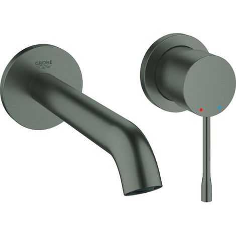 Grohe Essence, mitigeur lavabo 2 trous, saillie 183mm, montage (1/2)
