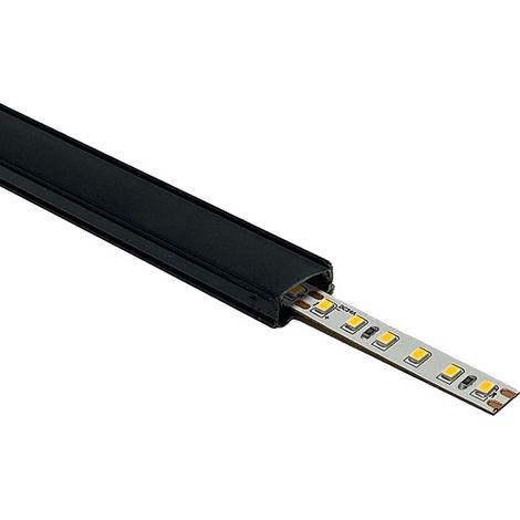 Profilé led interlusa noir diffuseur 17.4x7 mm (1/3)