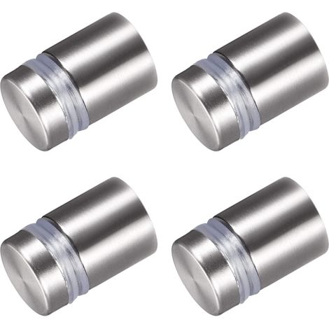 Signe Entretoise Vis (16x24mm) 4pcs, INOX Acier Vis Verre Acrylique Clou - pour Image Cadre Signe Affiche (1/5)