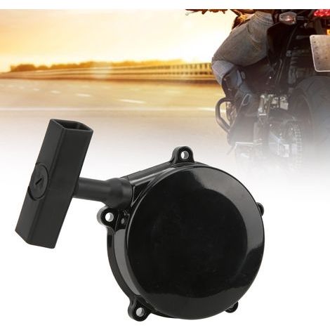 Démarreur universel en alliage d'aluminium noir pour moto - Kit de lancement de moteur (1/5)