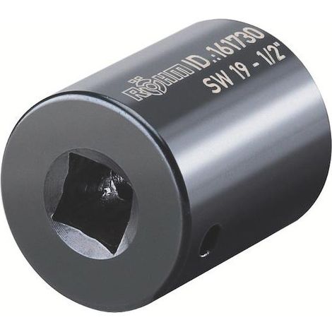 Adaptateur d'entraînement Röhm, taille 125, carré 19-1/2" - 161730 (1/4)