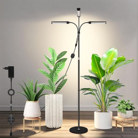 Grande lampe horticole 24V, LED pour plantes spectre complet renforcé 660nm avec LM281B+, minuterie (1/5)