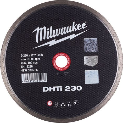 Disco Diamantato Dhti 230mm - Ceramica Milwaukee 4932399555