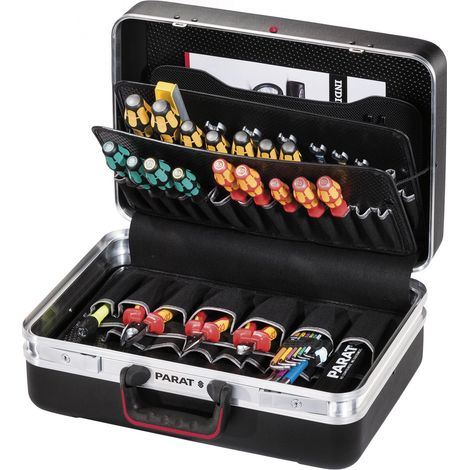 Parat Classic Plus maletín de herramientas negro 480x360x210 mm (1/5)