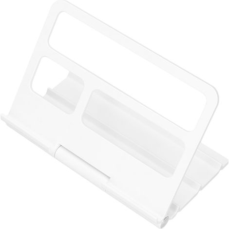 Support Tablet Portable Réglable Multi-Angles pour iPad Huawei - Blanc