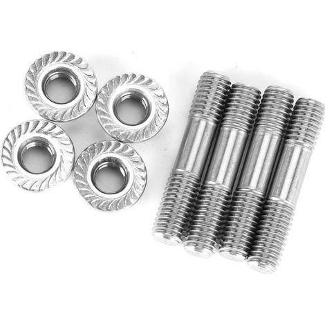 Écrou de goujon de système d\'échappement - VINGVO - M8x1,25 42mm - Acier inoxydable 304 - Empreinte Torx (1/4)