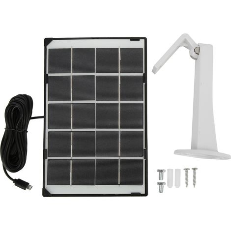 Panneau Solaire Portable 5V 6W avec Port USB Mini pour Randonnée et Voyage en Plein Air (1/5)