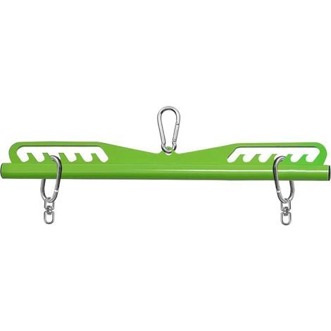 Poignées de Fixation de Machine à câble, poignées d'exercice en Acier Robuste Poignées pour Triceps Rowing LAT Pulldown Press Down T Bar Home Gym 45cm (1/5)
