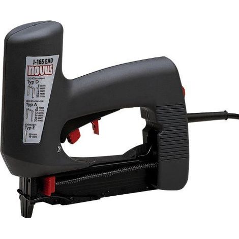 Novus-tools J-165 EAD KT grapadora eléctrica negra