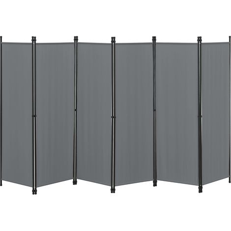 Frangivista 6 ante 171 x 300 cm grigio scuro 030008068