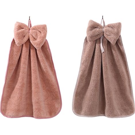 Serviette De Cuisine - Microfibre 80 Polyester 20 Polyamide - Pour Salle De Bain Et Cuisine - Avec Oeillet De Suspension - Lot De 1 (1/5)