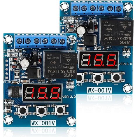 modules de surveillance de tension de batterie CC 12 V avec coupure basse tension (charge/décharge). (1/5)
