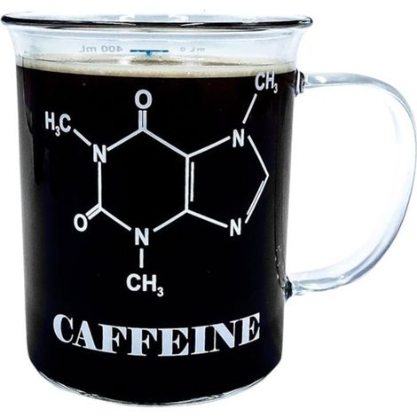 TRAHOO-- Mug chimie - Mug chimie avec formule - Tasse café caféine[J143] (1/5)