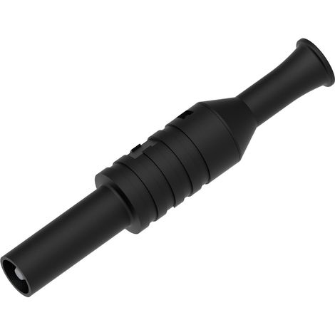 Electro PJP 1065-CD1-N Laborstecker Stift-Ø: 4 mm Schwarz 1 St. (1/2)