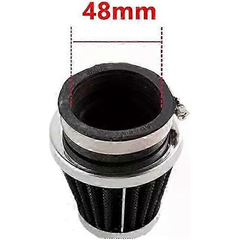 28-60mm Air Filter Motorcycle Mushroom Head Filters High Flow Air Intake For Atv Pit Dirt Bike Suzuki Honda Kawasaki Yamaha Moto( 48mm) (1/5)