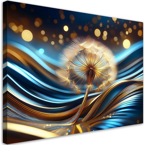 Quadro su tela, Pesce palla Astrazione naturale - 60x40 (1/5)