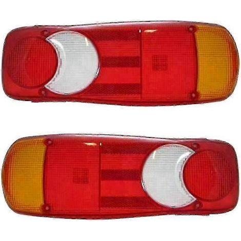 Lot de 2 caches de feux arrière pour camion Nissan Cabstar DAF LF45 LF55 (1/4)