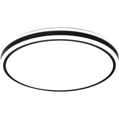 MINKUROW Luz De Techo Led Moderna, Lámpara De Techo Redonda 18w 1260lm, Lámpara De Techo Led Para Dormitorio, Sala De Estar, Pasillo, Cocina, Redonda, Φ30 Cm (1/5)