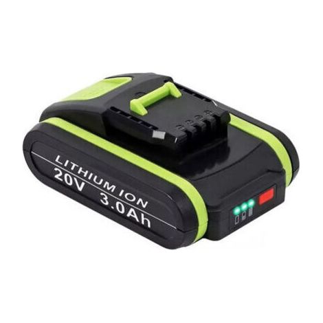 Batterie au lithium remplaçant la batterie pour outil électrique Worx 20V 3AH WA3551 WG169 WA3516 3X372