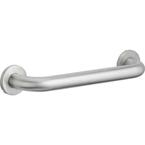 Maniglione bagno disabili, barra di ausilio dritta, 350mm, diametro Ø 32mm, acciaio inox 304 satinato - THIRARD