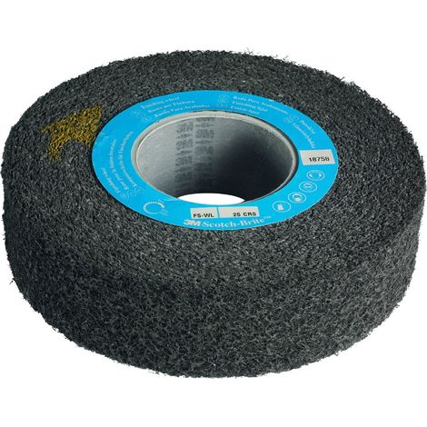 Disque compact finition pour tourets à m FS-WL Ø152xl25,4x25,4mm 6 super fine non-tissé en fibres (1/2)