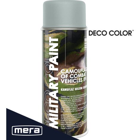 Pintura militar en aerosol Deco Color RAL7038 gris 400ml 287038