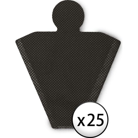 Iris Ohyama, Paquete de 25 filtros de polvo para aspiradora de ácaros / alérgenos, Elimina los ácaros, los alérgenos y el polvo, Papel, Desechable, Para IC-FAC4 - Quilt Cleaner Disposable Filter C
