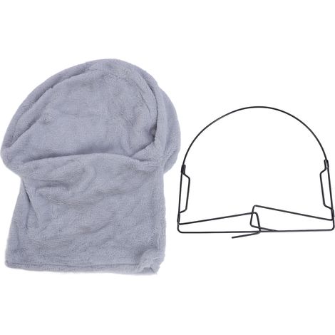 Hamac pour chat en peluche de Style S, lit doux et chaud pour gagner de l'espace, confort amélioré pour la maison et l'intérieur, gris (1/5)