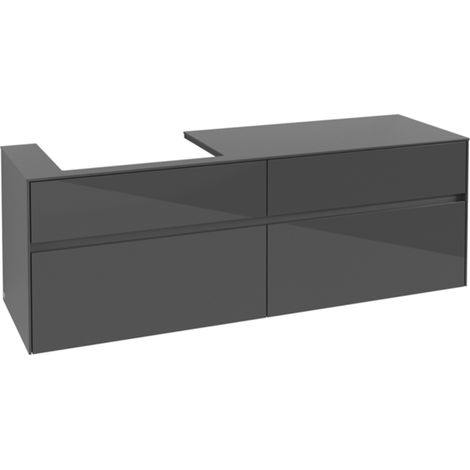 Villeroy &amp Boch Mueble de lavabo Collaro, suspendido, 4