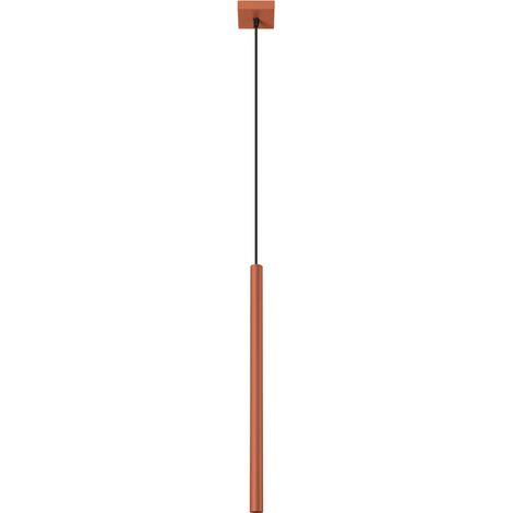 Lampada a sospensione NOX 1 G9 rosso ocra lumilo 15.279.24 (1/5)