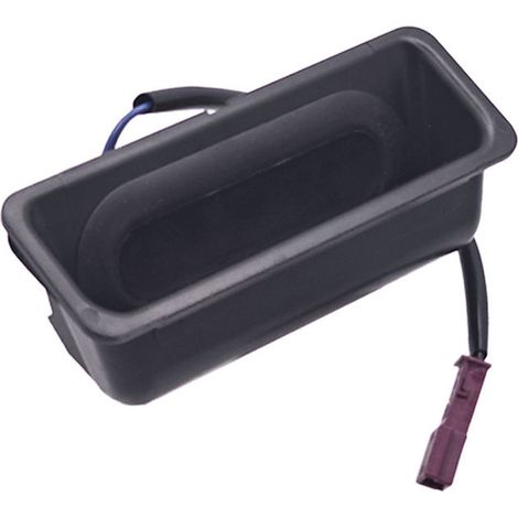 51248168035 Interrupteur à bouton-poussoir électrique de hayon de voiture, adapté aux BMW Série 5 E60, E61 et E39, commande l'ouverture électrique du hayon. (1/4)