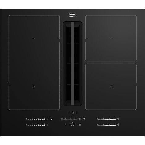 Beko HIXI 64700 UF. Colore del prodotto: Nero, Posizionamento dell'apparecchio: Da incasso, Dimensione della larghezza del piano cottura: 60 cm. Tipo di controllo: Touch, Posizione di controllo: Front (1/5)