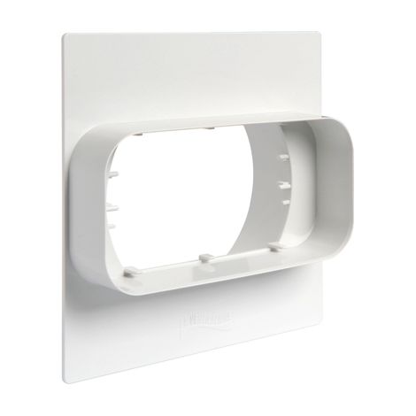 Placca per Passaggio a Muro da Tubo Tondo a Rettangolare First 120 mm x 60 (1/2)