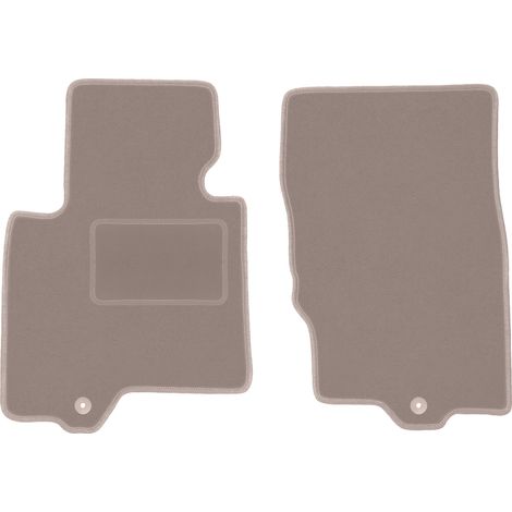Tapis avant beiges pour SUV Infiniti QX70 (2008-2017) (1/4)