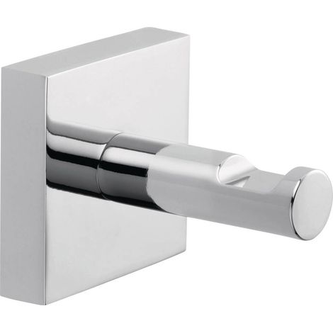 Tesa Ekkro Appendi Asciugamani A Barra, Metallo Cromato Lucido, Autoadesivo, Tecnologia di Montaggio Adesiva, 50mm x 645mm x 60mm (1/5)