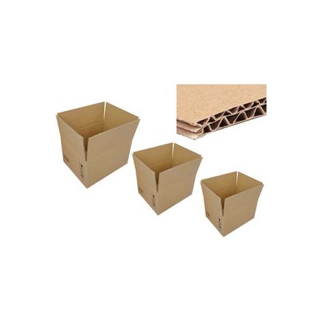 SCATOLA CARTONE PER IMBALLO AMERICANA DOPPIA ONDA- - mm.600x400x400 - 10 pezzi