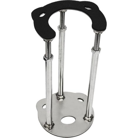 Supports d'évier de cuisine sous-top,Supports d'évier de dessous  Supports de support de réparation d'évier de sous-top,Jambes d'évier réglables en acier inoxydable 7 à (1/5)