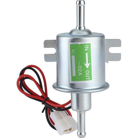 12V Inline-Benzin-/Diesel-Elektrokraftstoffpumpe Niederdruck HEP02A Universalteil für Auto, LKW, Boot (1/5)