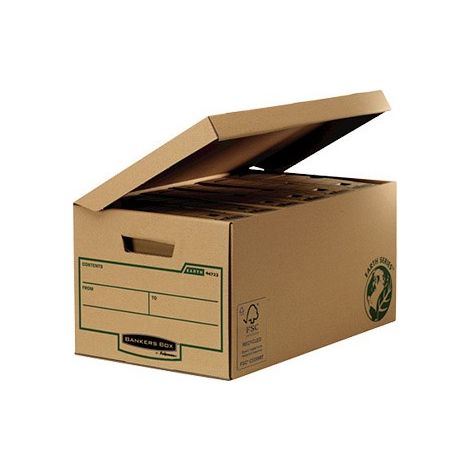 Tiroir fellowes carton recyclé pour le stockage des classeurs capacidad 6 boîtes d’archives 80 mm