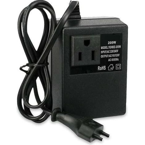 Convertisseur de tension abaisseur 220 V vers 110 V CA (1/4)