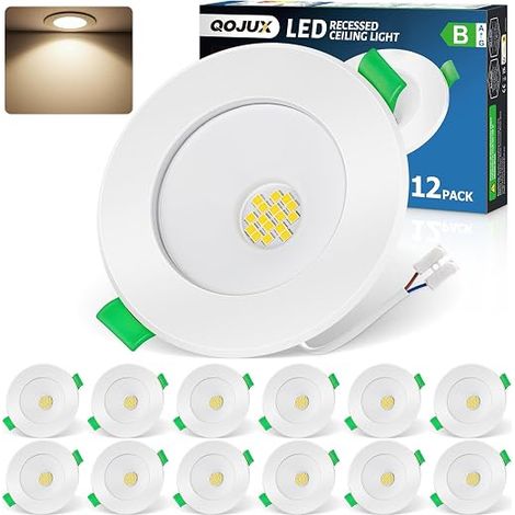 Spots LED Encastrables Blanc Neutre,Trou 68-80mm