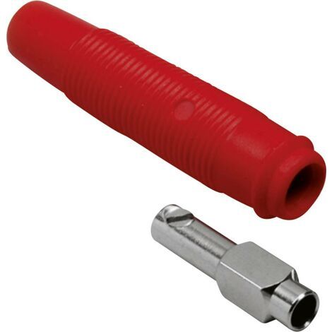 BKL Electronic 072213 Fiche femelle de laboratoire femelle, droit Ø de la broche: 4 mm rouge 1 pc(s) (1/3)