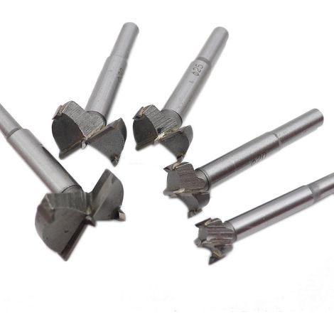 Scie cloche à bois Poinçon à bois Carbure 15mm + 20mm + 25mm +30mm + 35mm (1/5)