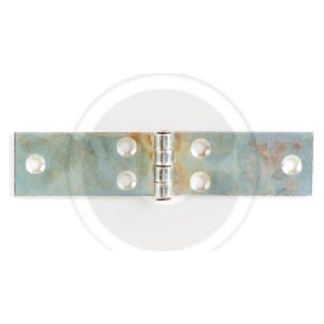 charniA re longue en acier galvanisA  avec goupille fixe livret ase 20x60 mm