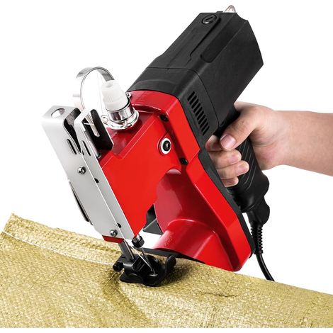Machine à Coudre Closer Stitcher GK9-890 Sac électrique pour Machine à coudre Portable Sac de Machine à Coudre Fermer pour Sack/Tissé/Riz/Papier Sacs Plastique (Rouge) (1/5)