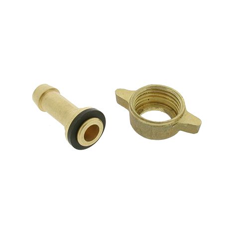 Conector recto para tubo ø: 8 mm con tuerca roscada G1/2.